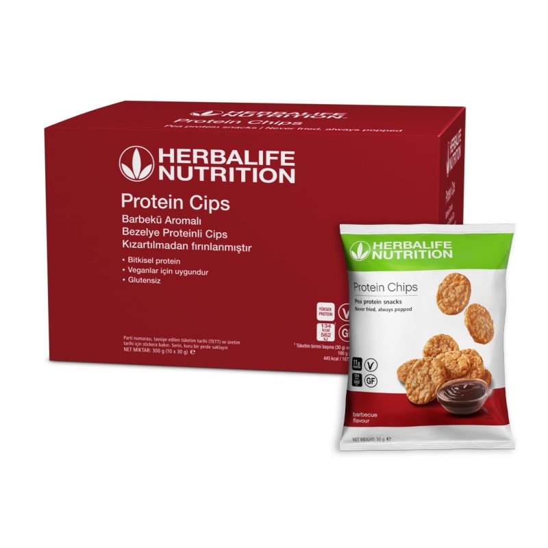 Barbekü Aromalı Protein Cips 10'lu Koli